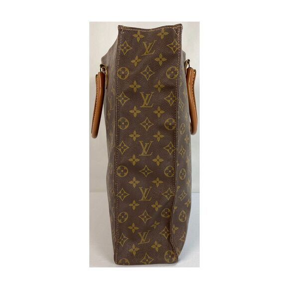 LOUIS VUITTON Vintage SPECIAL EDITION Brown Monogram Oversized Handbag Tote Bag - Picture 3 of 14